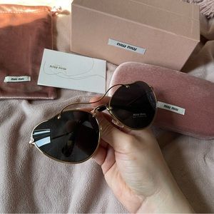 Miu miu butterfly sunglasses 🦋